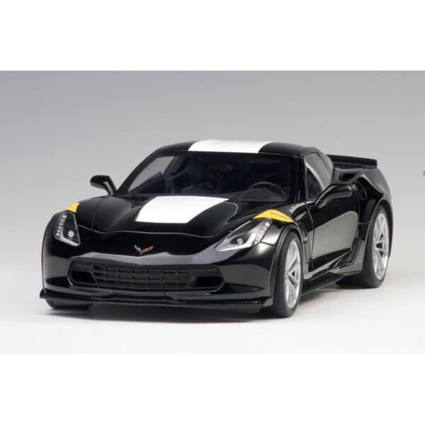 autoart - 1:18 chevrolet corvette c7 grand sport (black)