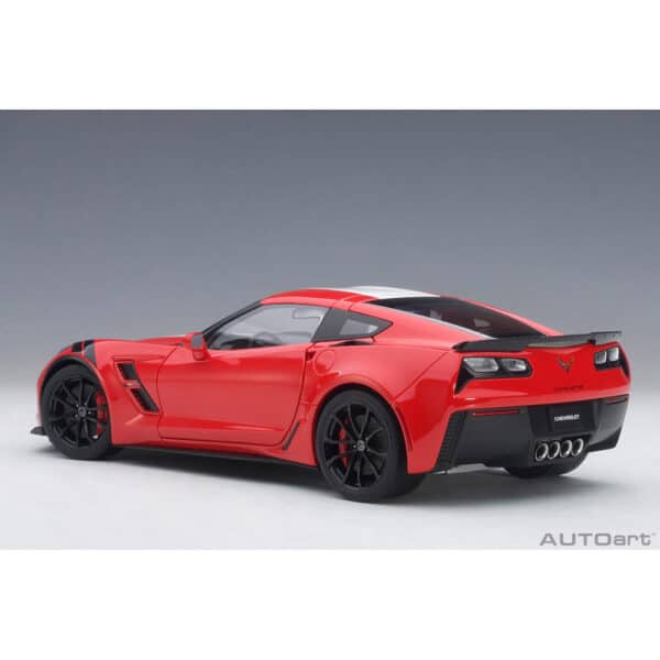 autoart - 1:18 chevrolet corvette c7 grand sport (red)