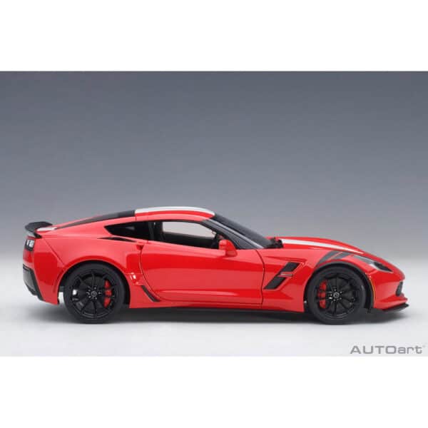 autoart - 1:18 chevrolet corvette c7 grand sport (red)