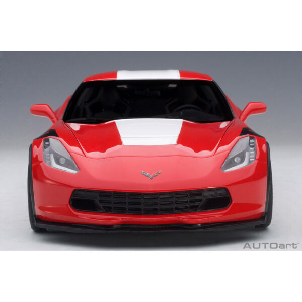 autoart - 1:18 chevrolet corvette c7 grand sport (red)