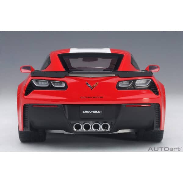 autoart - 1:18 chevrolet corvette c7 grand sport (red)