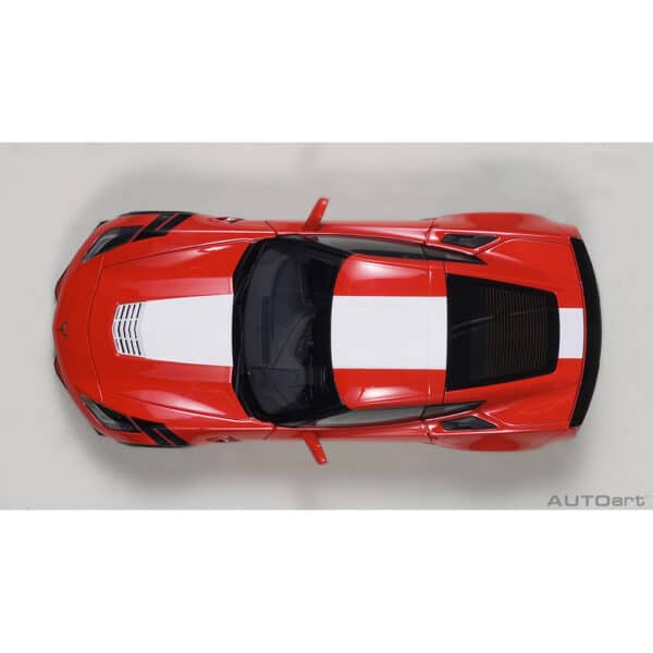 autoart - 1:18 chevrolet corvette c7 grand sport (red)