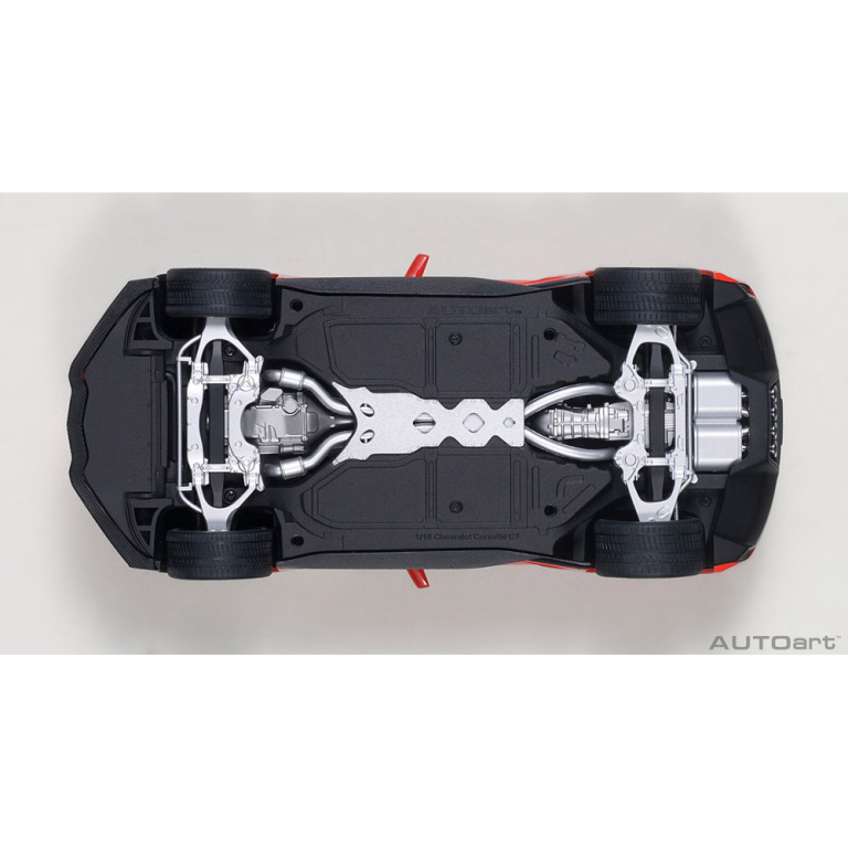 autoart - 1:18 chevrolet corvette c7 grand sport (red)