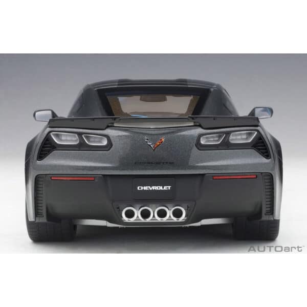 autoart - 1:18 chevrolet corvette c7 grand sport (watkins glen grey metallic)
