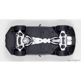 autoart - 1:18 chevrolet corvette c7 grand sport (watkins glen grey metallic)