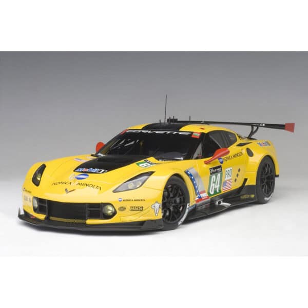 autoart - 1:18 chevrolet corvette c7.r le mans 24h 2016 #64