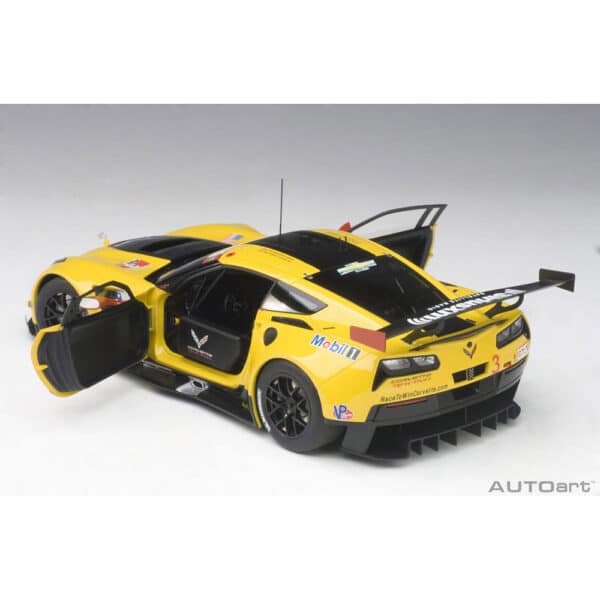 autoart - 1:18 chevrolet corvette c7.r lime rock 2016 #3