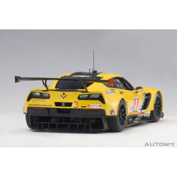 autoart - 1:18 chevrolet corvette c7.r lime rock 2016 #3