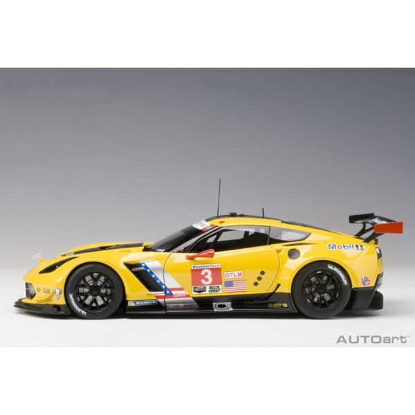 autoart - 1:18 chevrolet corvette c7.r lime rock 2016 #3