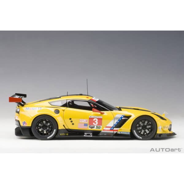 autoart - 1:18 chevrolet corvette c7.r lime rock 2016 #3