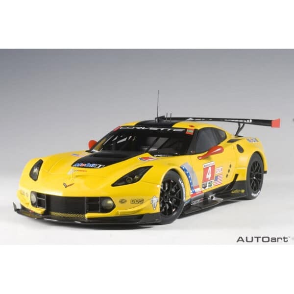 autoart - 1:18 chevrolet corvette c7.r lime rock 2016 #4