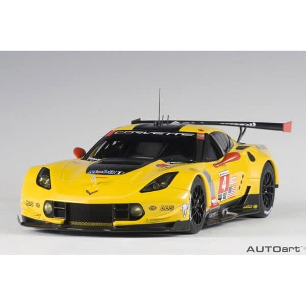 autoart - 1:18 chevrolet corvette c7.r lime rock 2016 #4