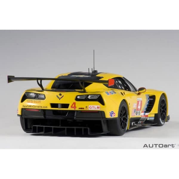 autoart - 1:18 chevrolet corvette c7.r lime rock 2016 #4