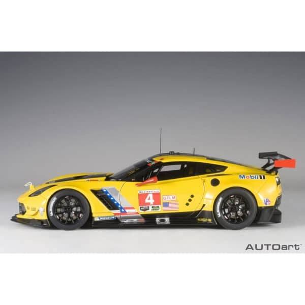 autoart - 1:18 chevrolet corvette c7.r lime rock 2016 #4