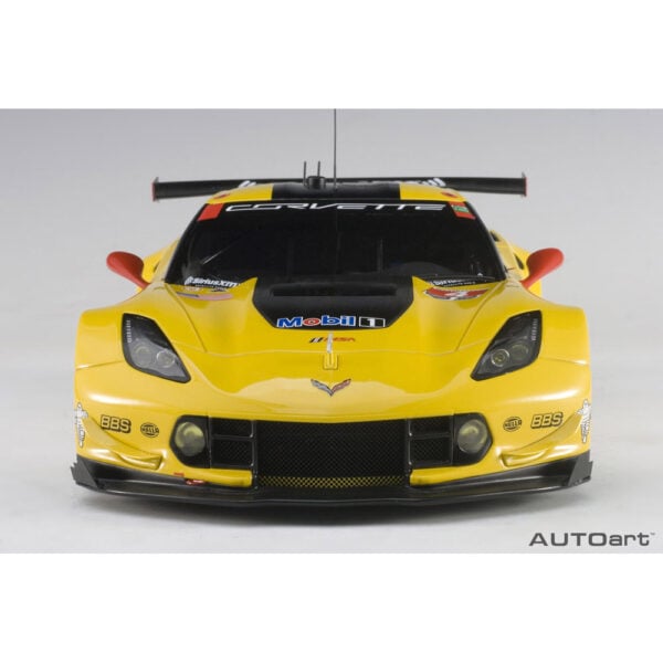 autoart - 1:18 chevrolet corvette c7.r lime rock 2016 #4