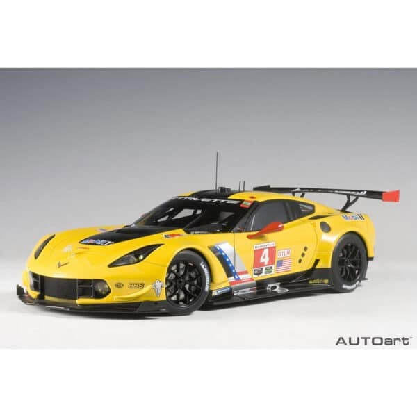 autoart - 1:18 chevrolet corvette c7.r lime rock 2016 #4