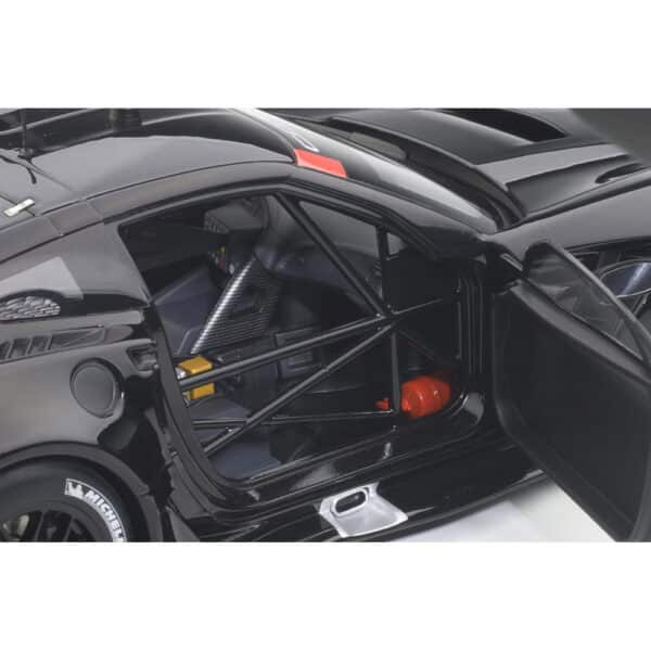 autoart - 1:18 chevrolet corvette c7.r plain body version (black)