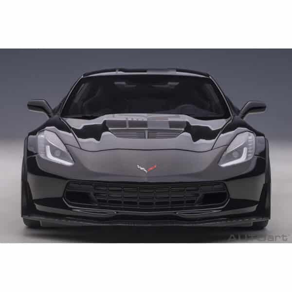 autoart - 1:18 chevrolet corvette c7 z06 c7r edition (black)