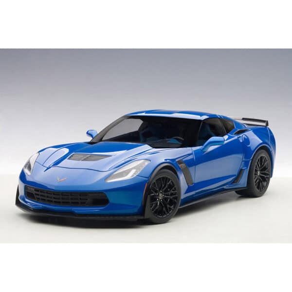 autoart - 1:18 chevrolet corvette c7 z06 (laguna blue tintcoat)