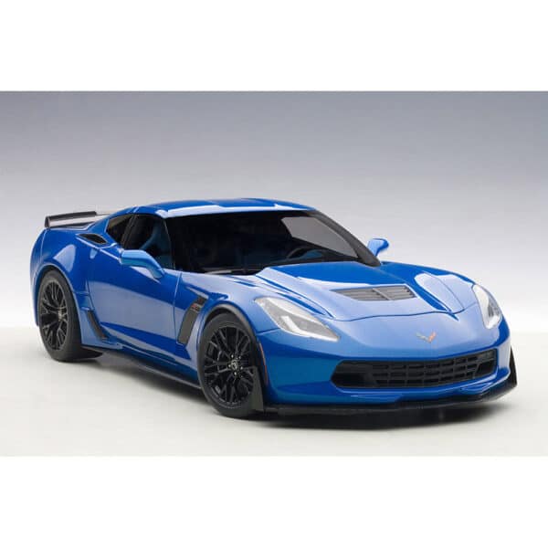 autoart - 1:18 chevrolet corvette c7 z06 (laguna blue tintcoat)
