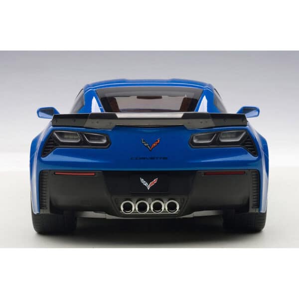 autoart - 1:18 chevrolet corvette c7 z06 (laguna blue tintcoat)
