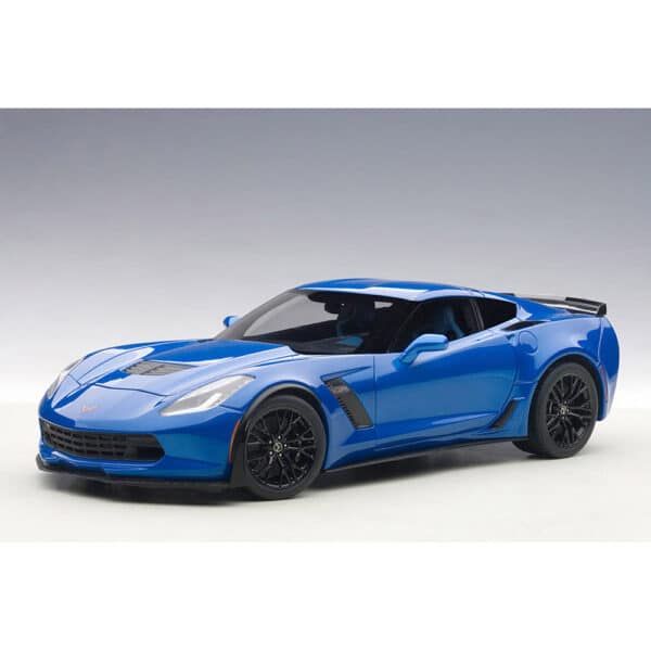 autoart - 1:18 chevrolet corvette c7 z06 (laguna blue tintcoat)