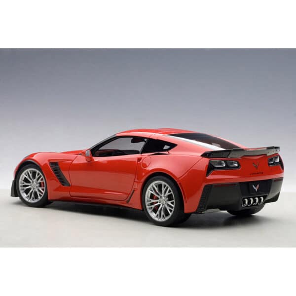 autoart - 1:18 chevrolet corvette c7 z06 (torch red)