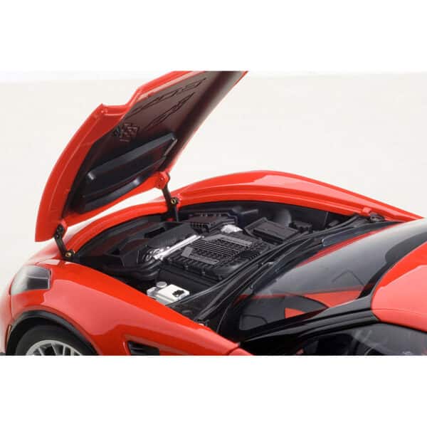 autoart - 1:18 chevrolet corvette c7 z06 (torch red)