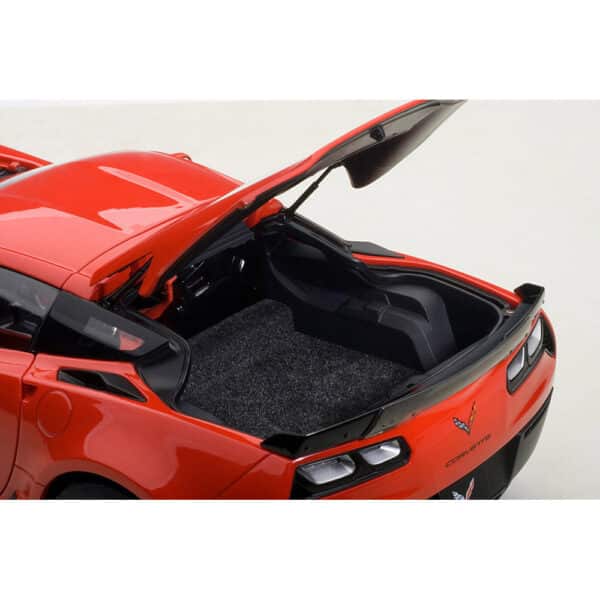 autoart - 1:18 chevrolet corvette c7 z06 (torch red)
