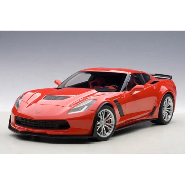 autoart - 1:18 chevrolet corvette c7 z06 (torch red)