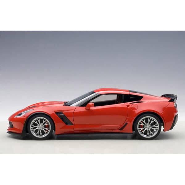 autoart - 1:18 chevrolet corvette c7 z06 (torch red)