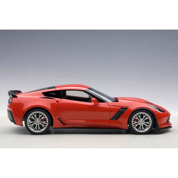 autoart - 1:18 chevrolet corvette c7 z06 (torch red)