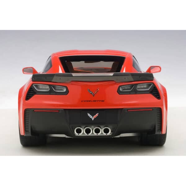 autoart - 1:18 chevrolet corvette c7 z06 (torch red)
