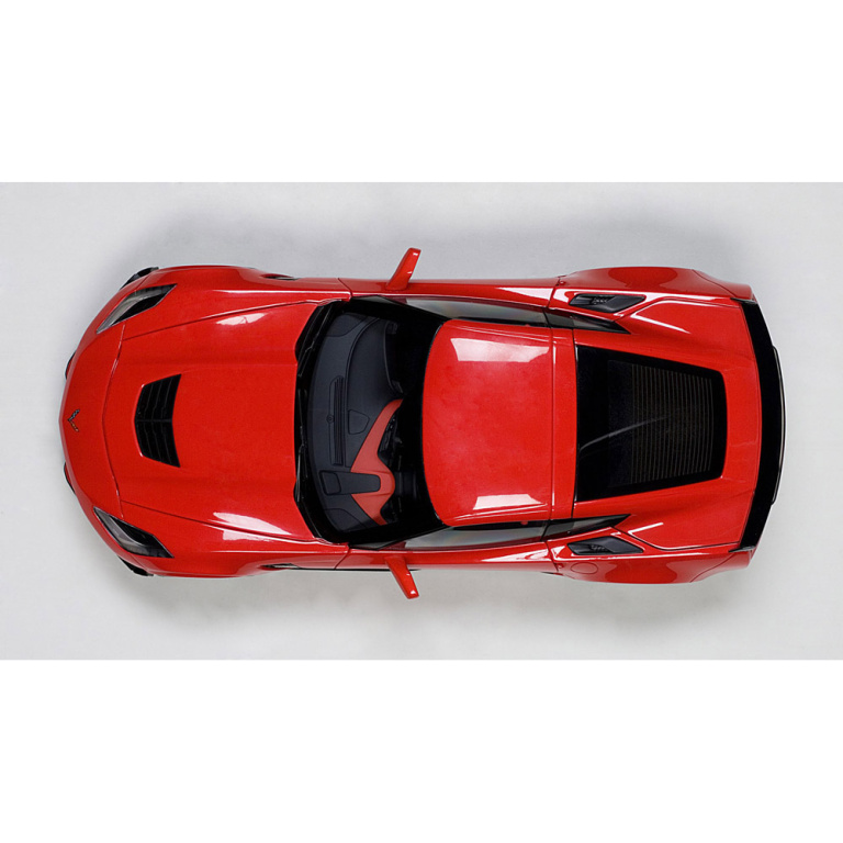 autoart - 1:18 chevrolet corvette c7 z06 (torch red)
