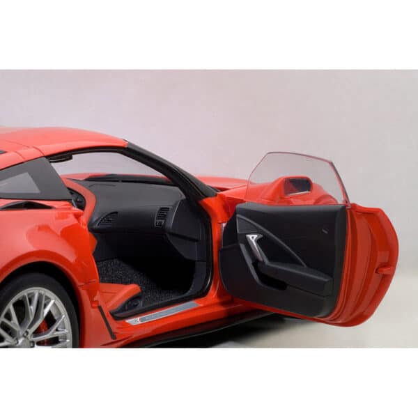 autoart - 1:18 chevrolet corvette c7 z06 (torch red)