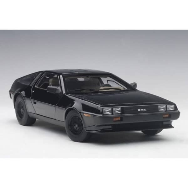 autoart - 1:18 delorean dmc-12 (black metallic)