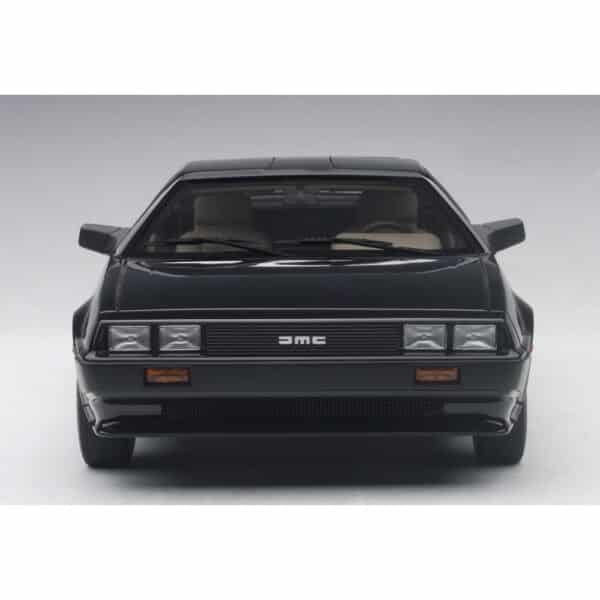 autoart - 1:18 delorean dmc-12 (black metallic)