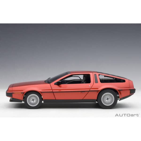 autoart - 1:18 delorean dmc-12 (red metallic)