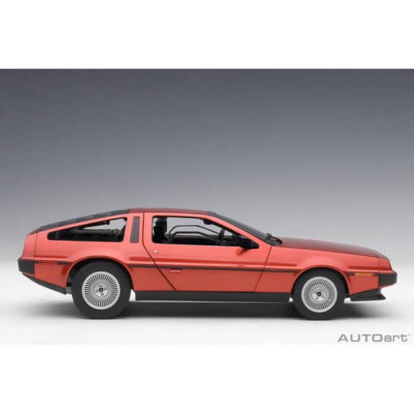 autoart - 1:18 delorean dmc-12 (red metallic)