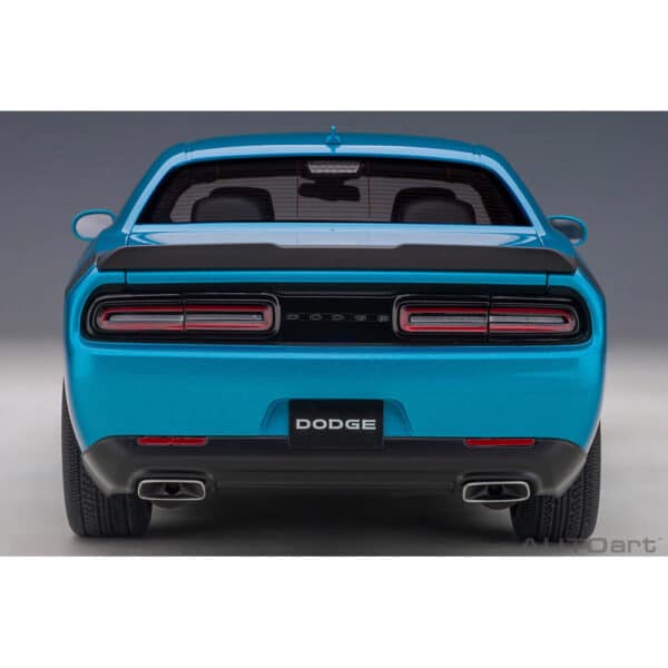 autoart - 1:18 dodge challenger 392 hemi scat pack shaker 2018 (b5 blue)