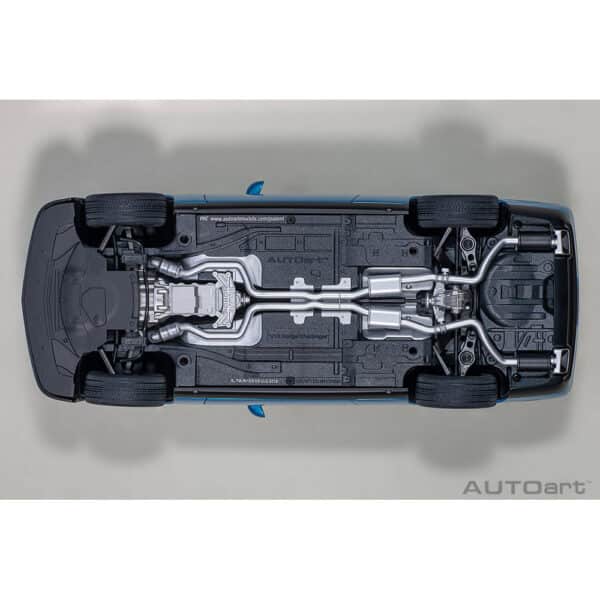 autoart - 1:18 dodge challenger 392 hemi scat pack shaker 2018 (b5 blue)