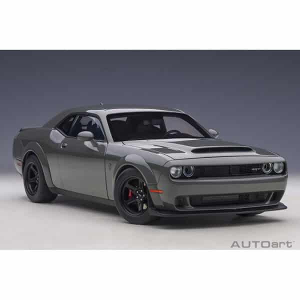 autoart - 1:18 dodge challenger srt demon (destroyer grey)