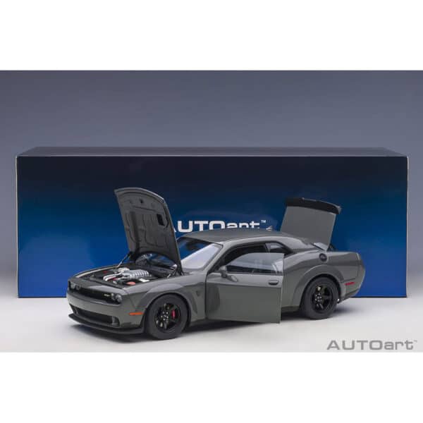 autoart - 1:18 dodge challenger srt demon (destroyer grey)