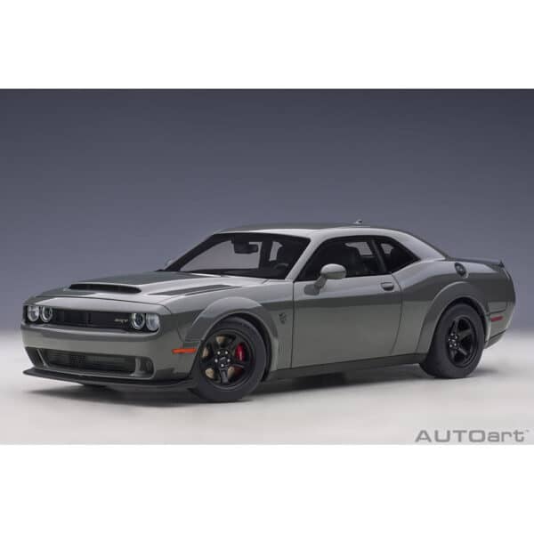 autoart - 1:18 dodge challenger srt demon (destroyer grey)