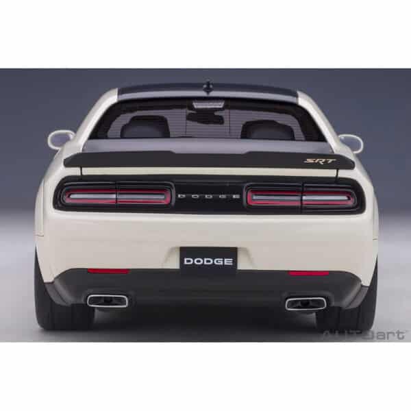 autoart - 1:18 dodge challenger srt demon (knuckle white)