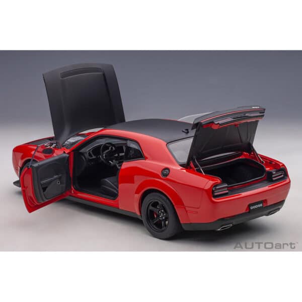 autoart - 1:18 dodge challenger srt demon (torred)