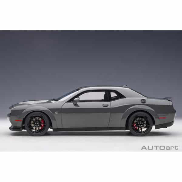 autoart - 1:18 dodge challenger srt hellcat widebody 2018 (destroyer grey)