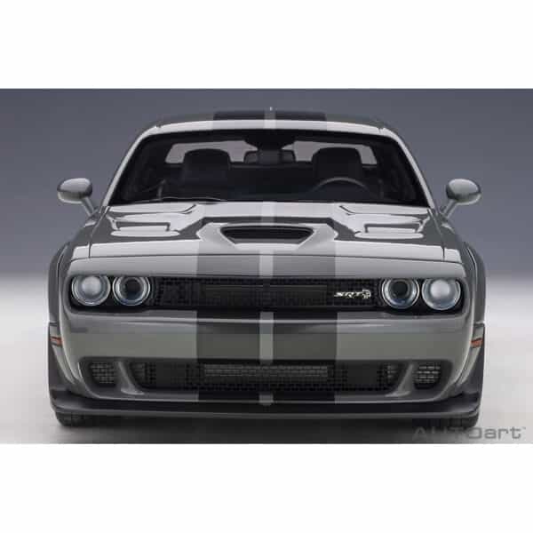 autoart - 1:18 dodge challenger srt hellcat widebody 2018 (destroyer grey)