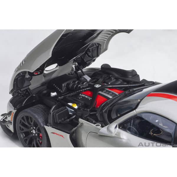 autoart - 1:18 dodge viper acr 2017 (billet silver metallic)