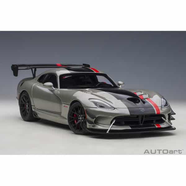 autoart - 1:18 dodge viper acr 2017 (billet silver metallic)